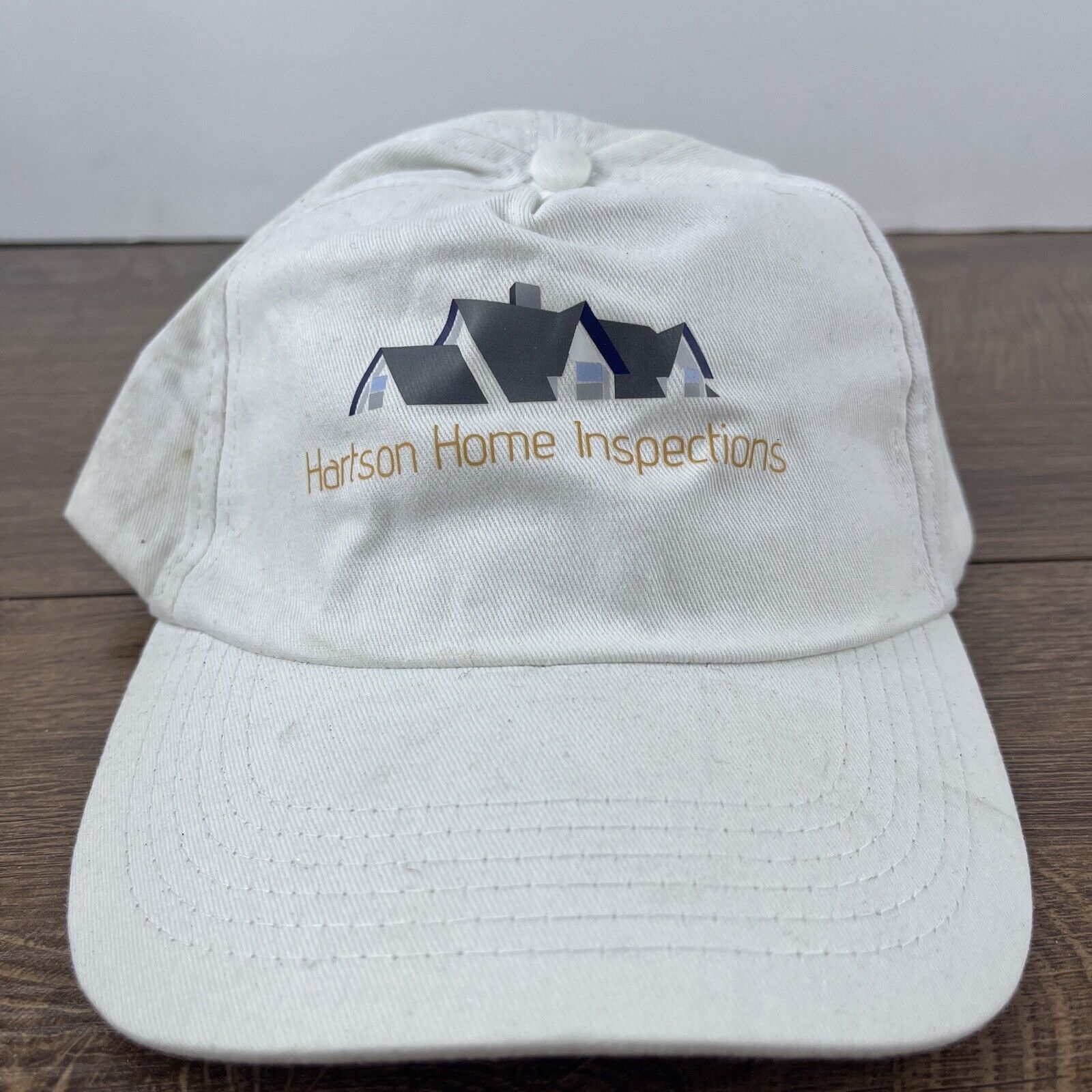 Other Hartson Home Inspections Hat White Hat Adjustable Adult Size Size ONE SIZE - 2 Thumbnail