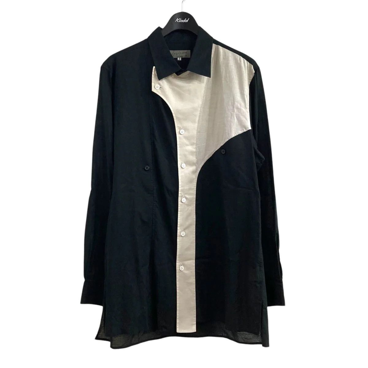 Yohji Yamamoto Yohji Yamamoto for homme Tencel x cotton long shirts Size US L / EU 52-54 / 3 - 1 Thumbnail