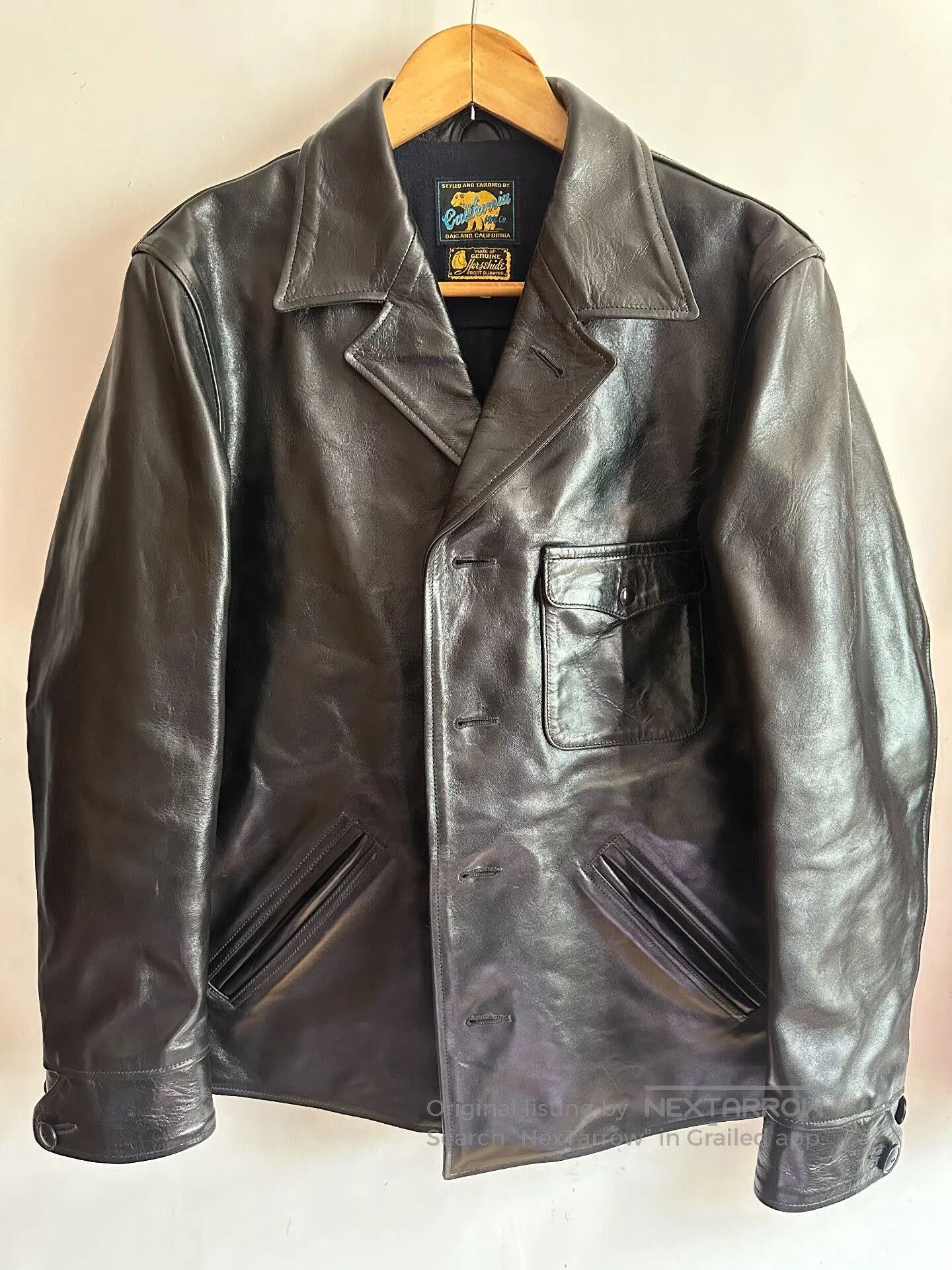 r*u様 RAINBOW COUNTRY Horsehide DownVest Rainbow Country(レインボーカントリー) Horsehide Down Vest (Mono