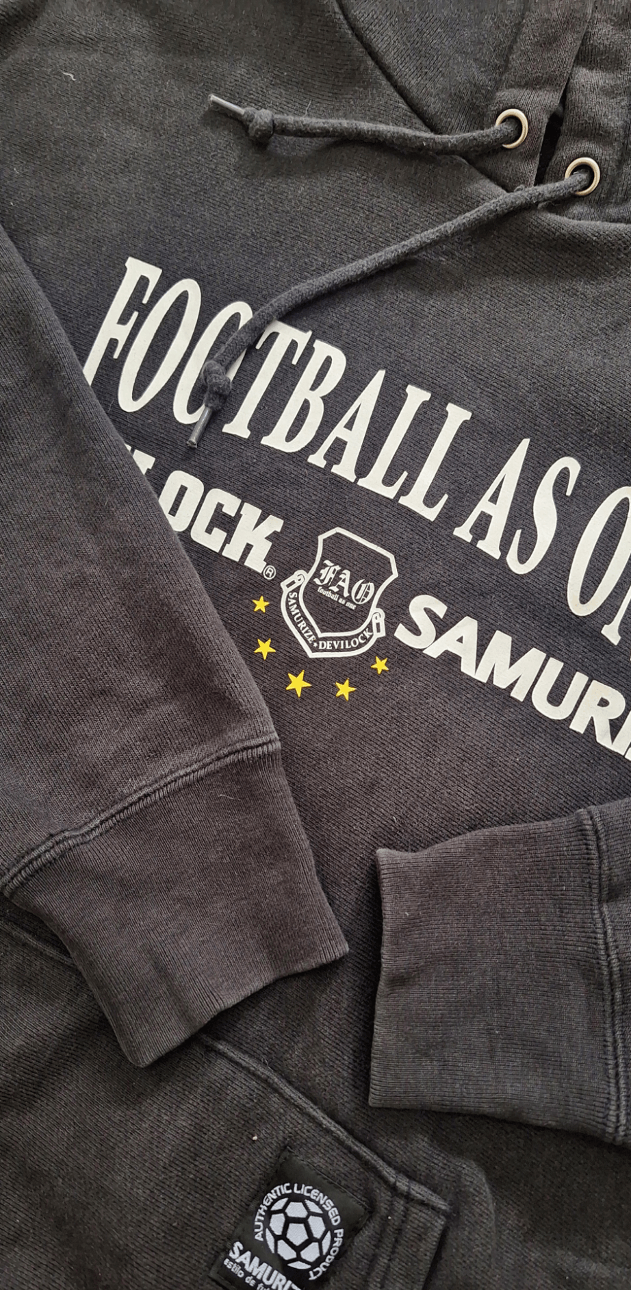 Devilock × Hysteric Glamour Vintage Devilock × Samurize Football As One Hoodie Size US L / EU 52-54 / 3 - 6 Thumbnail