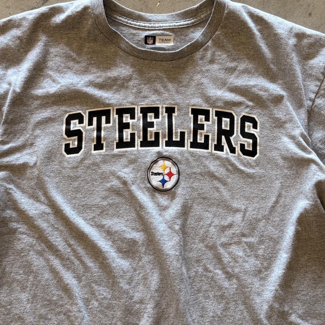 NFL Vintage 2000’s Steelers Stitched Logo Tee Size US XL / EU 56 / 4 - 2 Thumbnail
