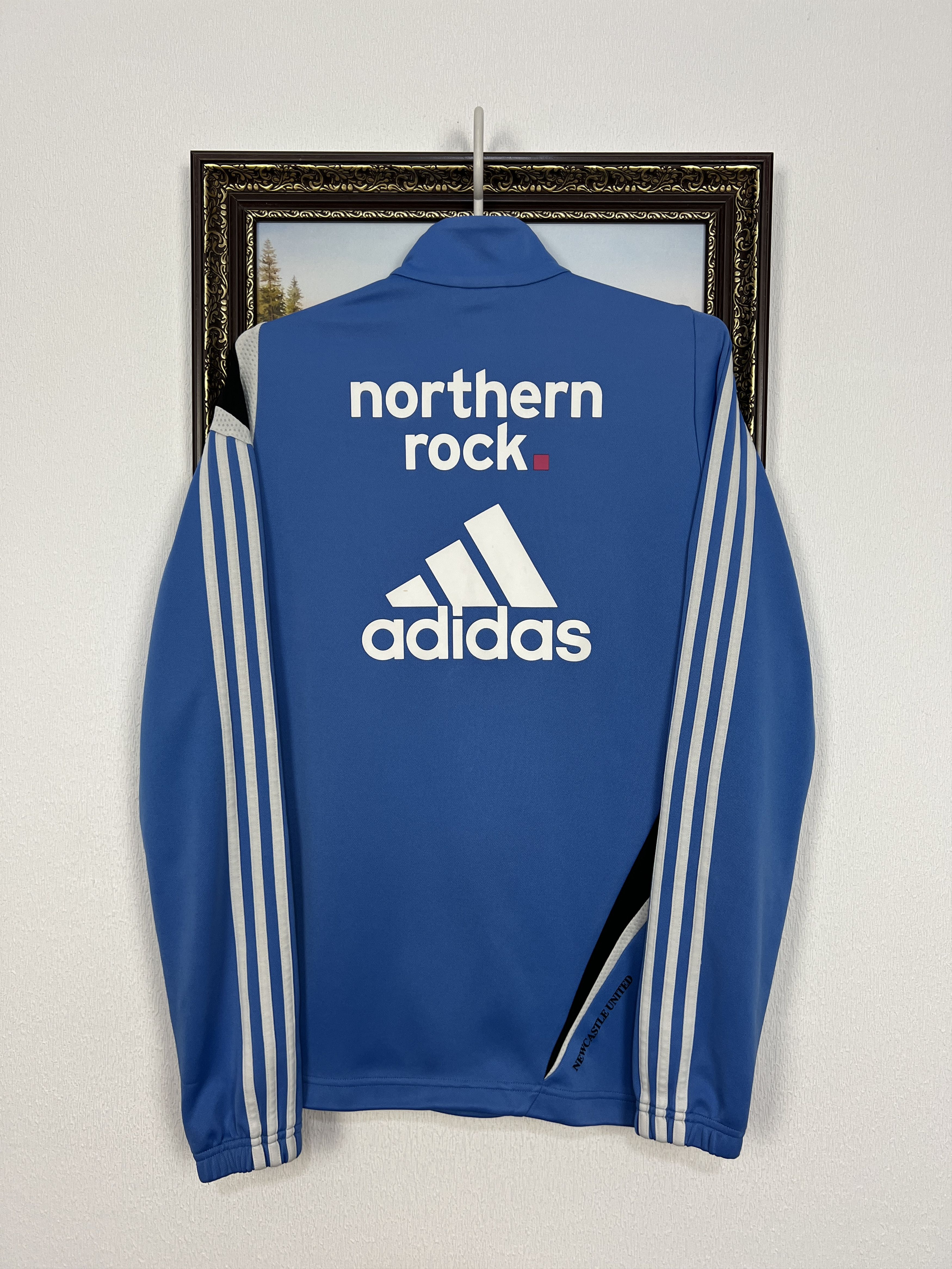 Adidas Vintage Adidas Newcastle United Football Sweatshirt Soccer Size US S / EU 44-46 / 1 - 15 Thumbnail