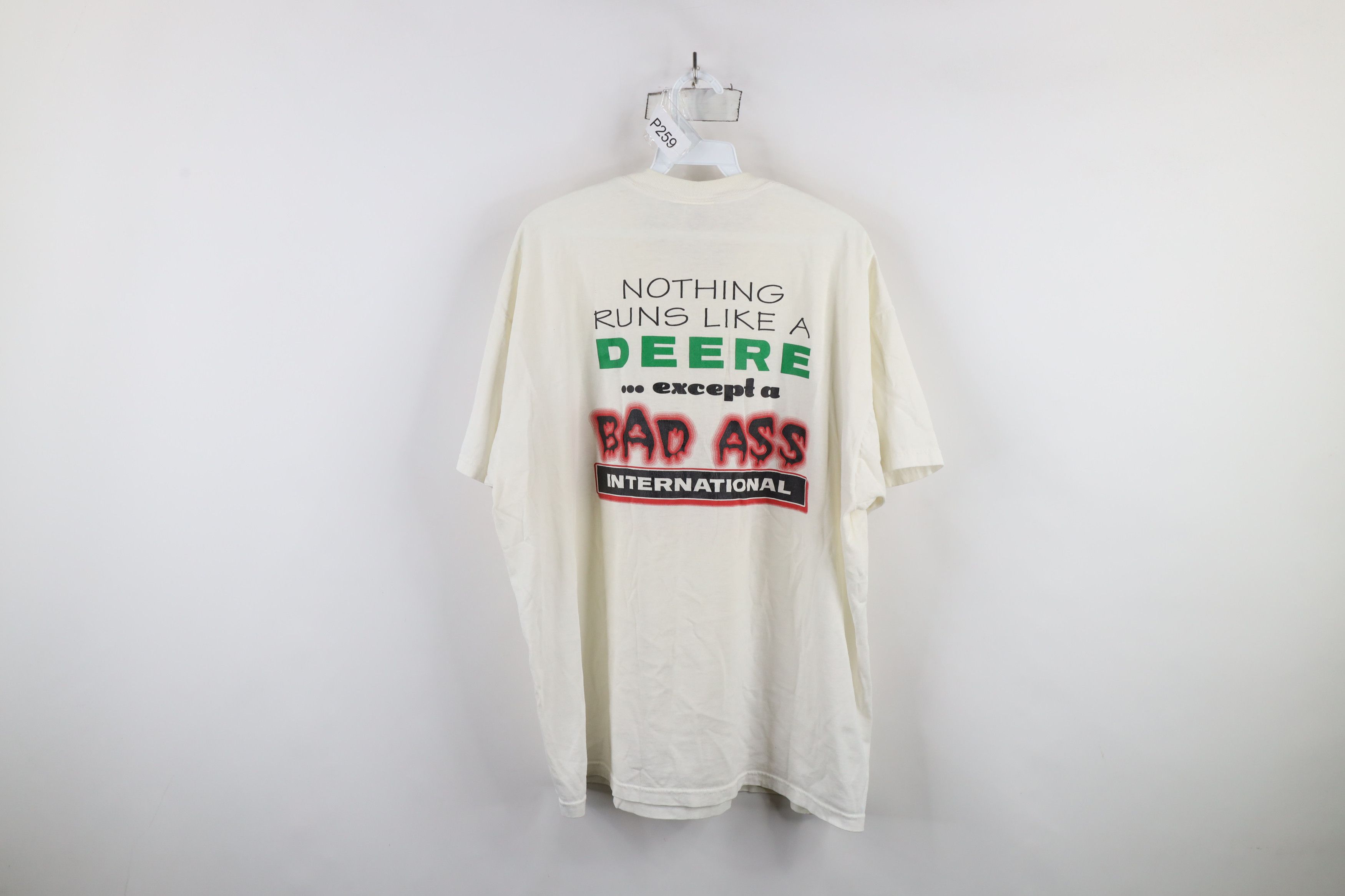 Vintage Vintage 90s Sandhill Binder Tim Overmyer Tractor T-Shirt Size US XXL / EU 58 / 5 - 12 Thumbnail