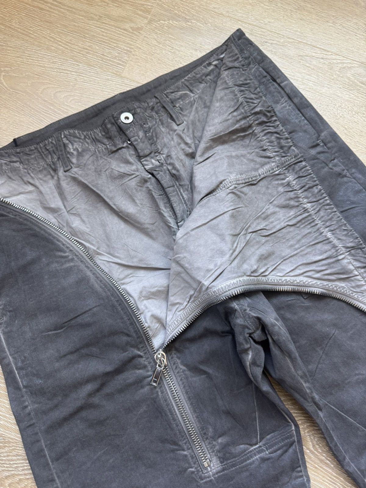 Rick Owens Drkshdw Rick Owen’s Hollywood Waxed Aircuts Size US 36 / EU 52 - 2 Thumbnail
