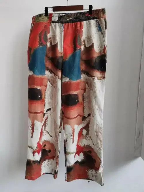 Japanese Brand face casual street fashion pants Size US 31 - 5 Thumbnail