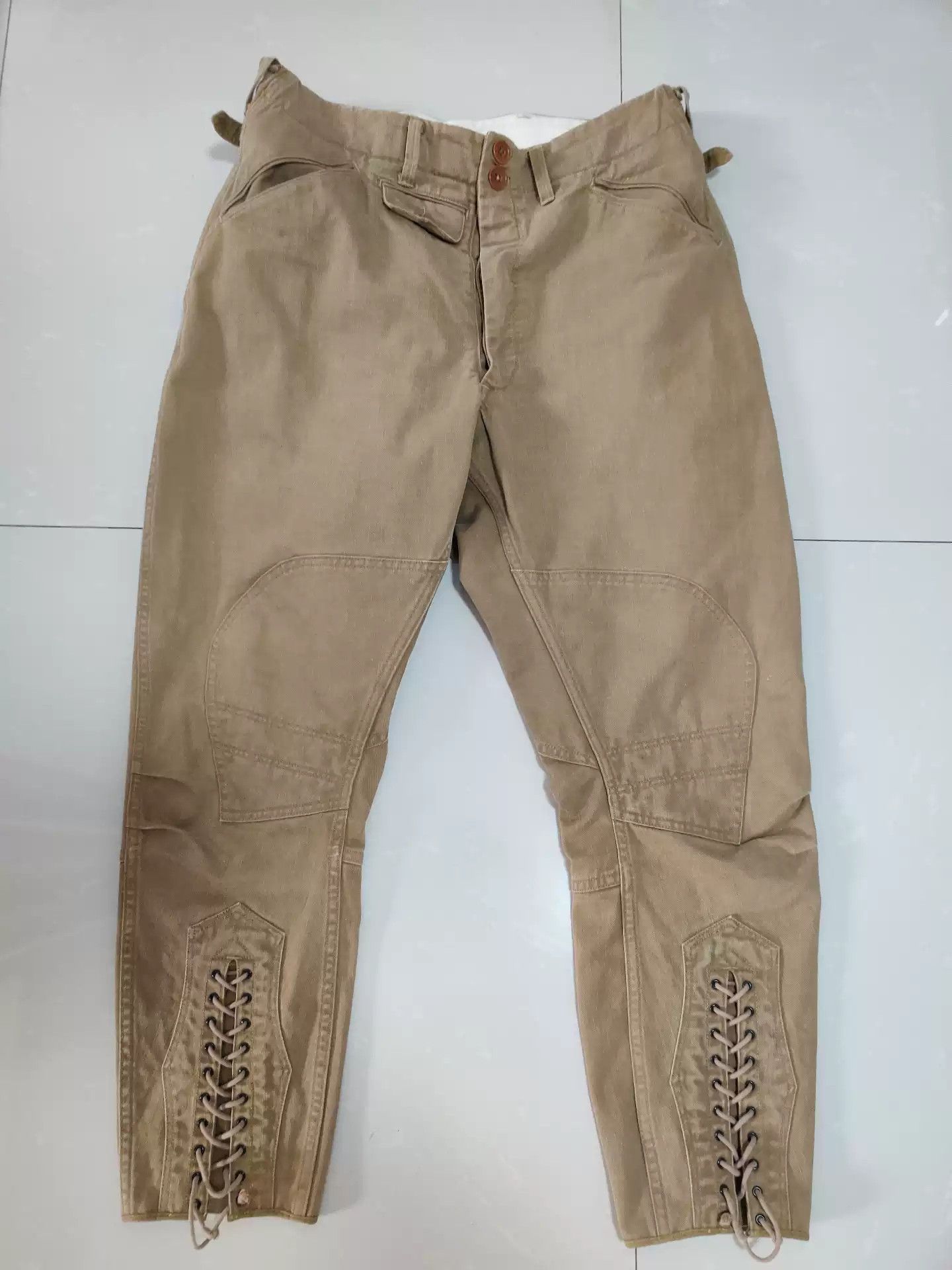 image of Freewheelers Bootleggers Pants in Yellow, Men's (Size 30)