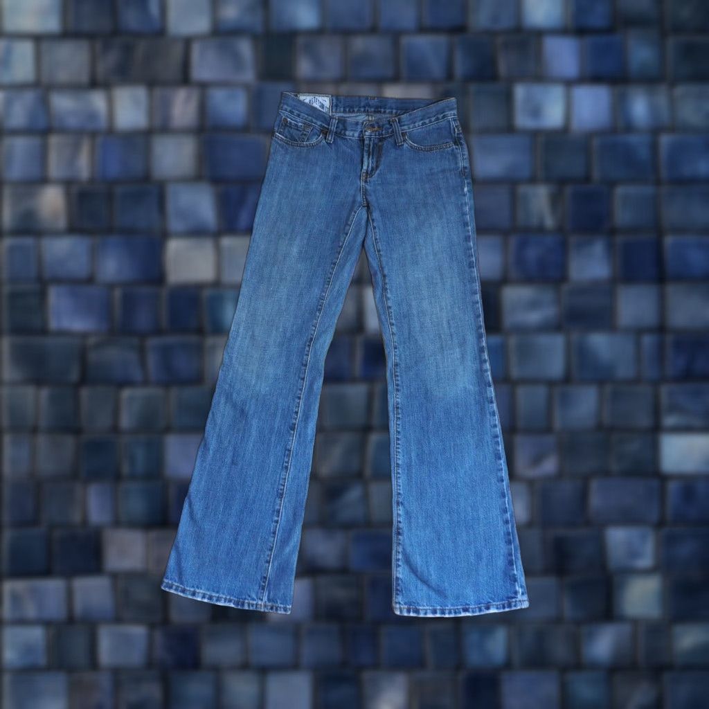Stetson VINTAGE Stetson Jeans Bootcut Womens 30x32 Blue Denim Low Rise 90s 30 32 Pockets Size 30" / US 8 / IT 44 - 1 Thumbnail