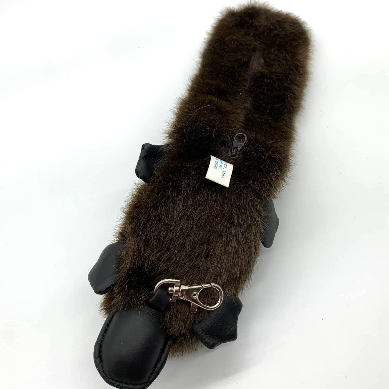 Other Beaver Faux Fur Cute Coin Wallet Size ONE SIZE - 3 Thumbnail