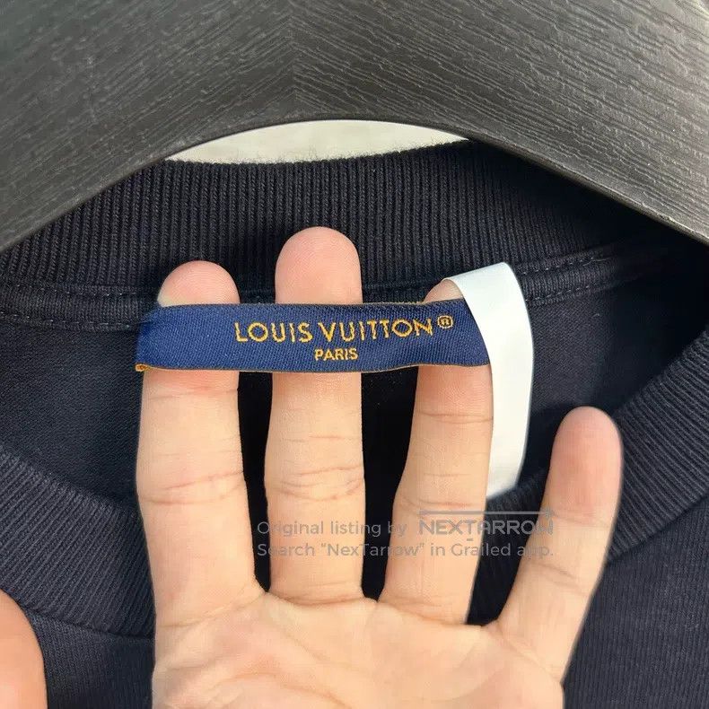 Louis Vuitton Louis Vuitton Co-branded feidong black beaded logo short s Size US M / EU 48-50 / 2 - 3 Thumbnail
