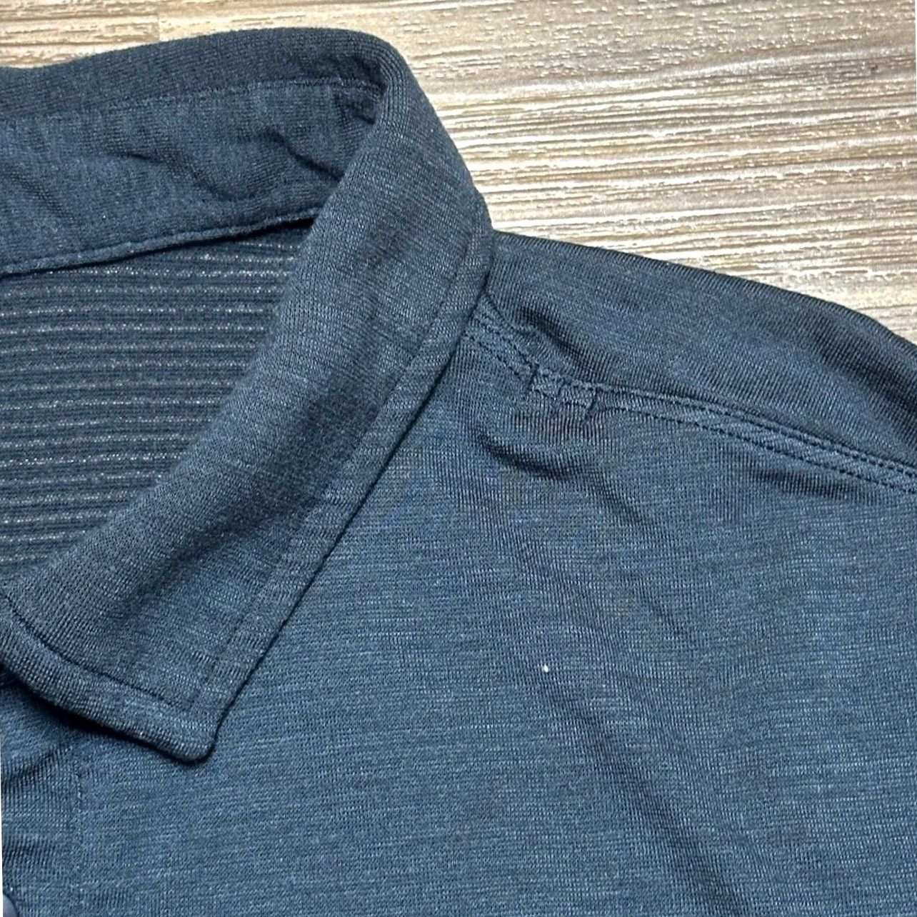Lululemon Lululemon Evolution Polo Shirt Men Blue S Short Sleeve Performance Golf Size US S / EU 44-46 / 1 - 2 Thumbnail