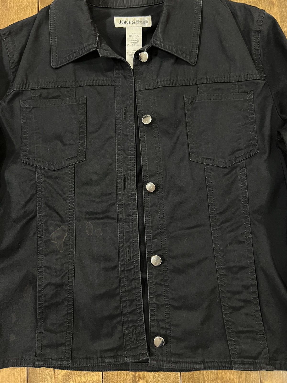 Jones New York Cropped trucker jacket Size US S / EU 44-46 / 1 - 6 Thumbnail