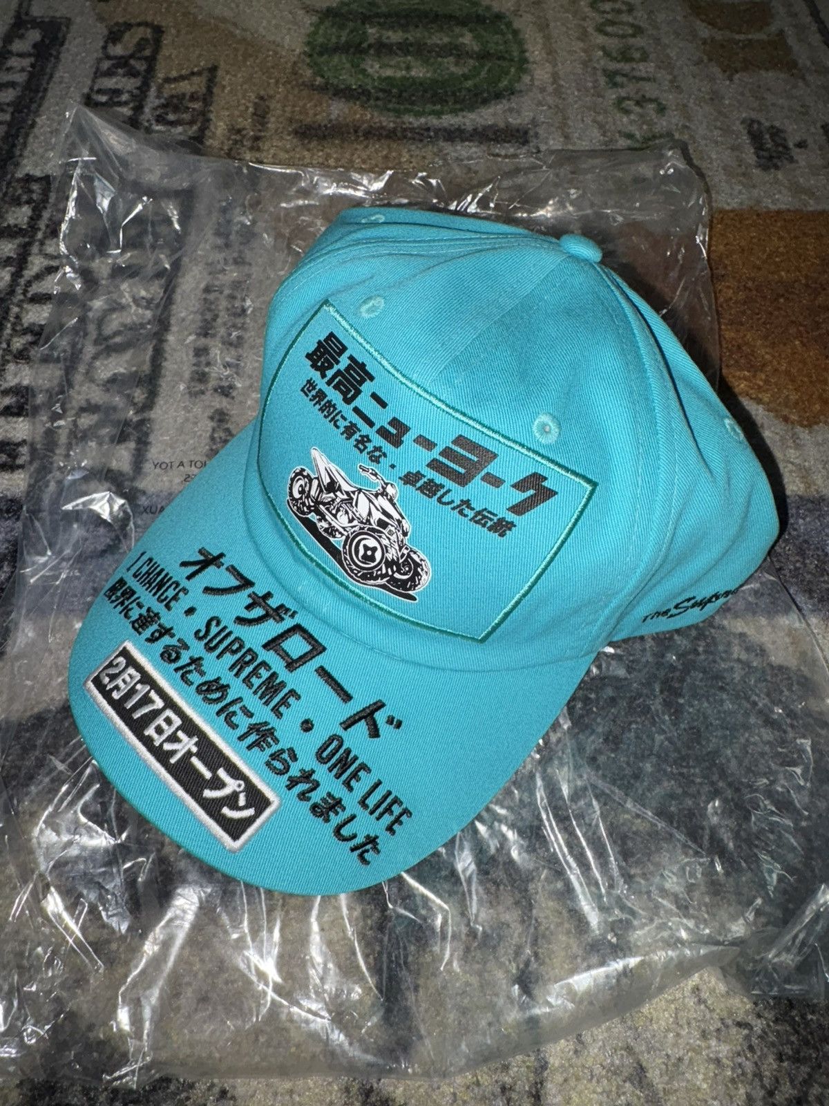Number (N)ine × Supreme Supreme Number Nine 6-Panel Hat Leopard