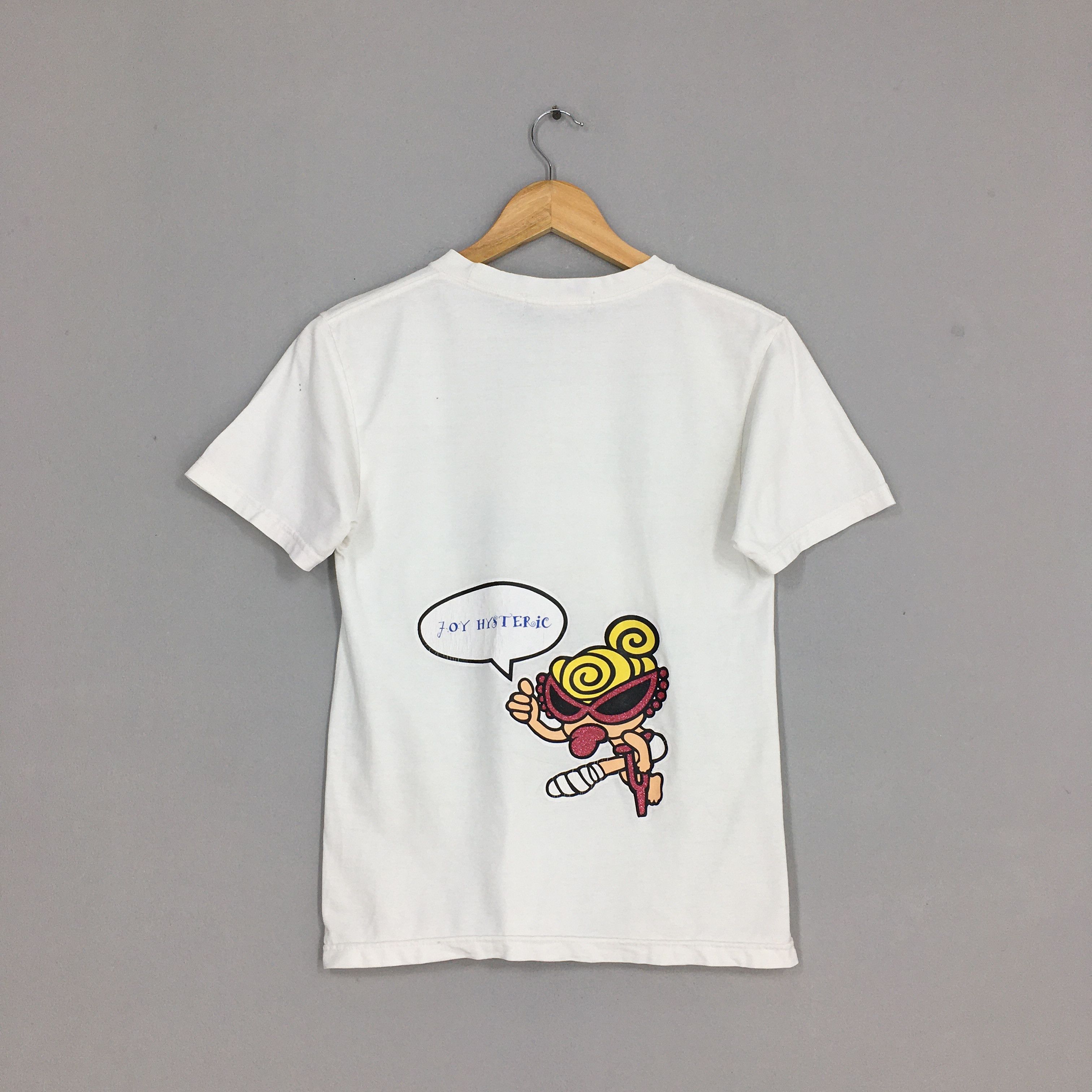 Hysteric Glamour × Japanese Brand Vintage 90's Hysteric Glamour Japan Supergirl Tshirt XSmall Size XS / US 0-2 / IT 36-38 - 6 Thumbnail