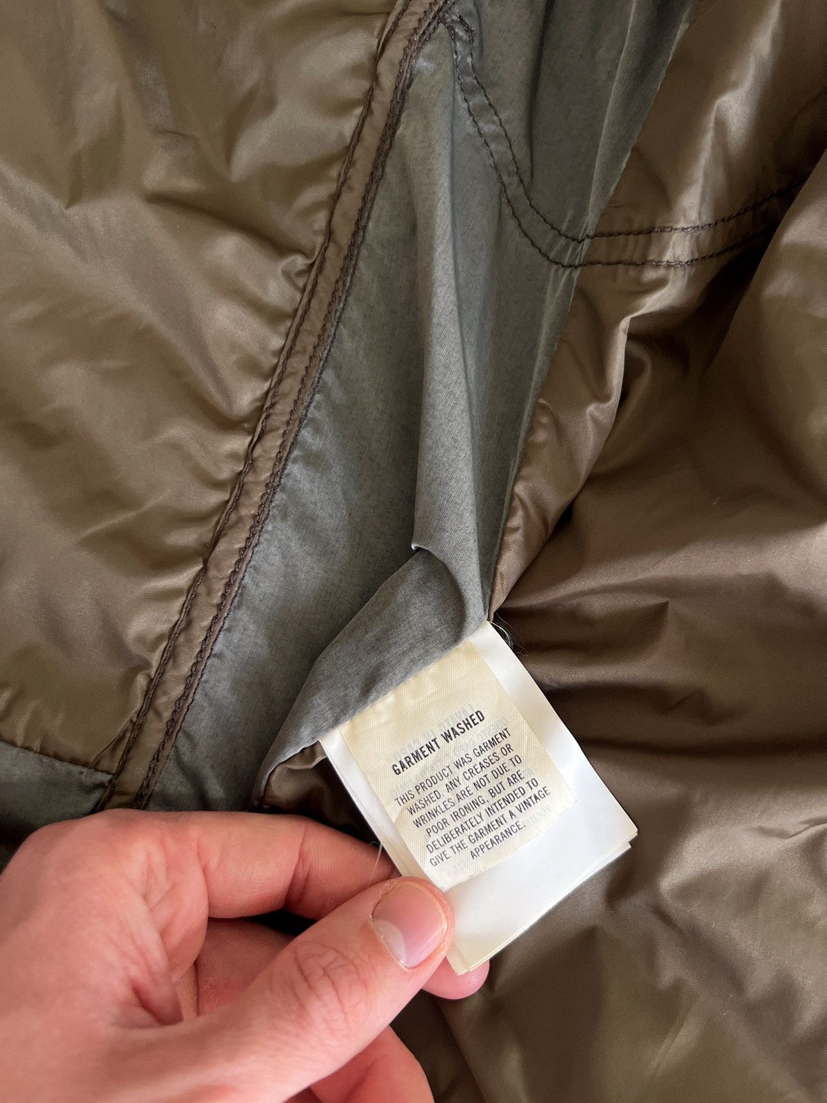 Moncler Moncler Lefort Garment Washed Jacket Size US L / EU 52-54 / 3 - 17 Thumbnail