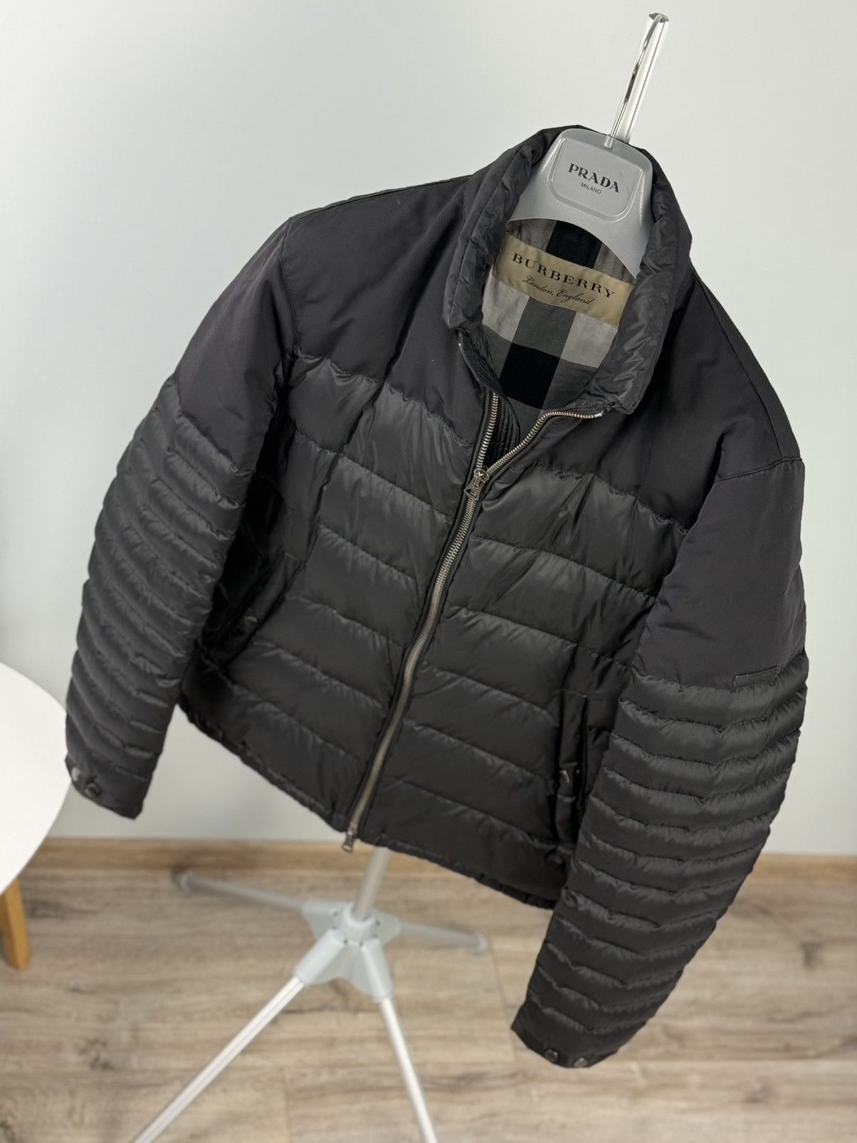 Burberry Burberry Nova Check Men’s Down Puffer Jacket Size US L / EU 52-54 / 3 - 4 Thumbnail