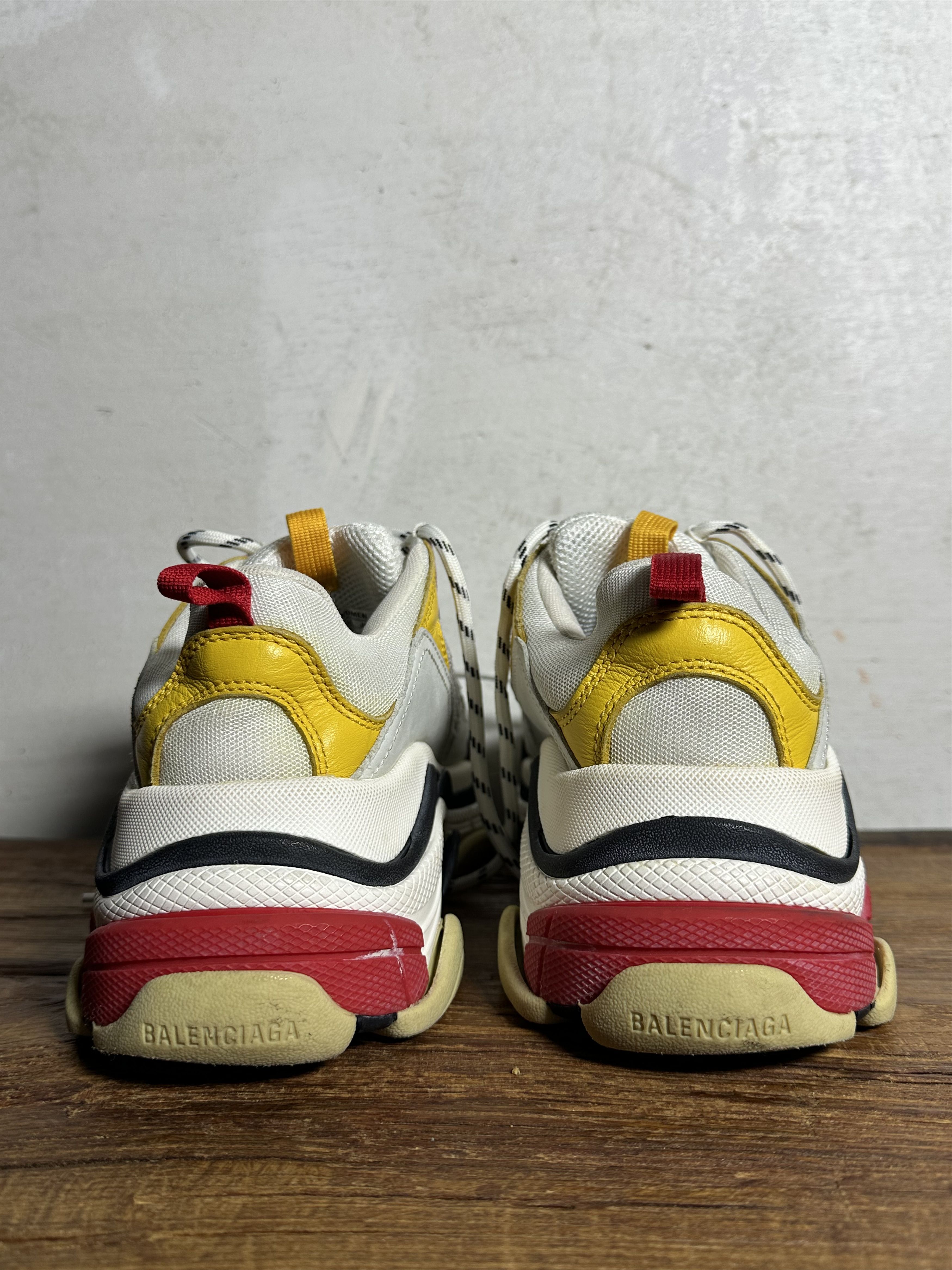 Balenciaga Balenciaga Triple S Yellow White W Size US 9 / IT 39 - 8 Thumbnail