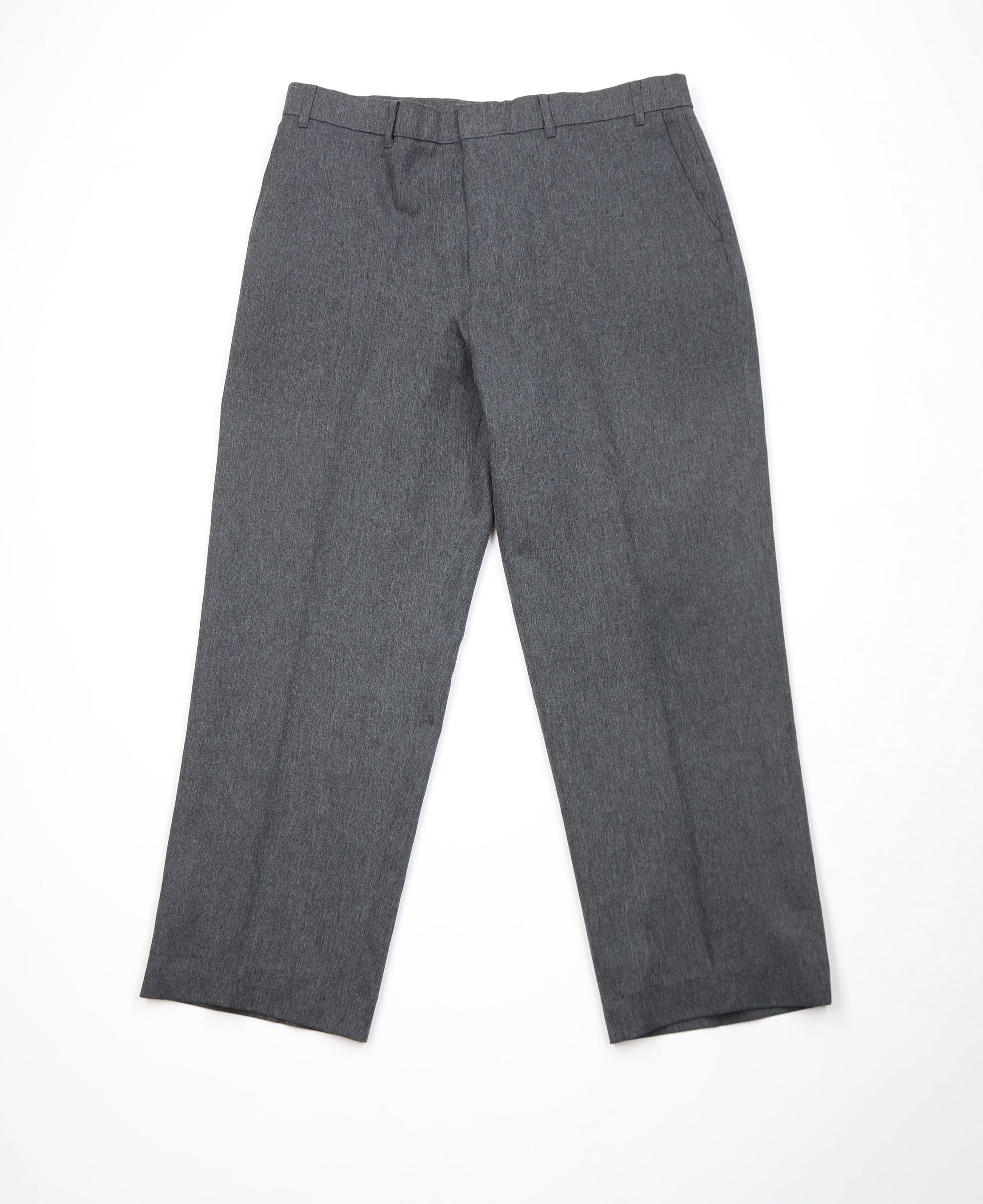 Levi's Vintage 90s Levis Knit Wide Leg Chino Pants Dark Gray Size US 38 / EU 54 - 1 Thumbnail