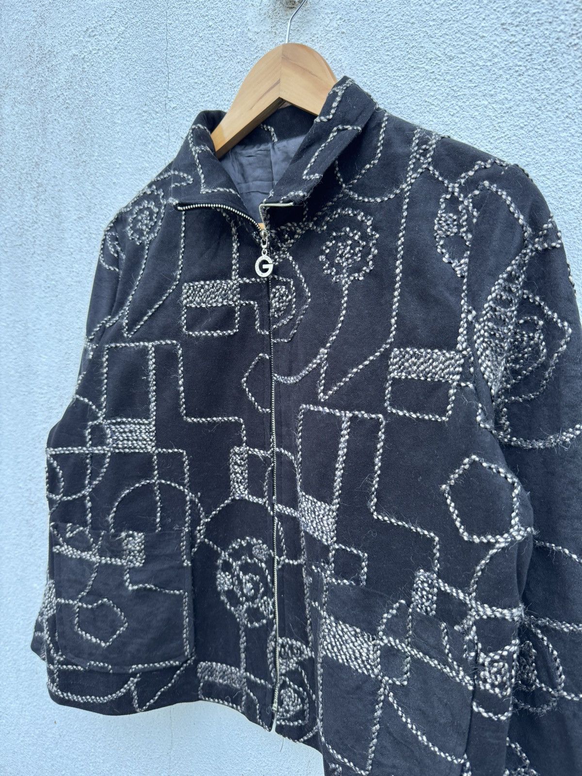 14th Addiction Archival Japanese Grunge Punk Thrashed Boxy Zip Up Size US M / EU 48-50 / 2 - 3 Thumbnail