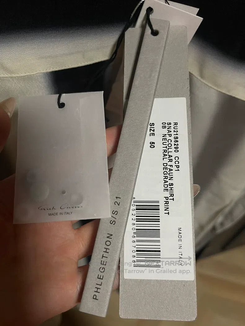 Rick Owens Rick Owens shirt Size US M / EU 48-50 / 2 - 7 Thumbnail