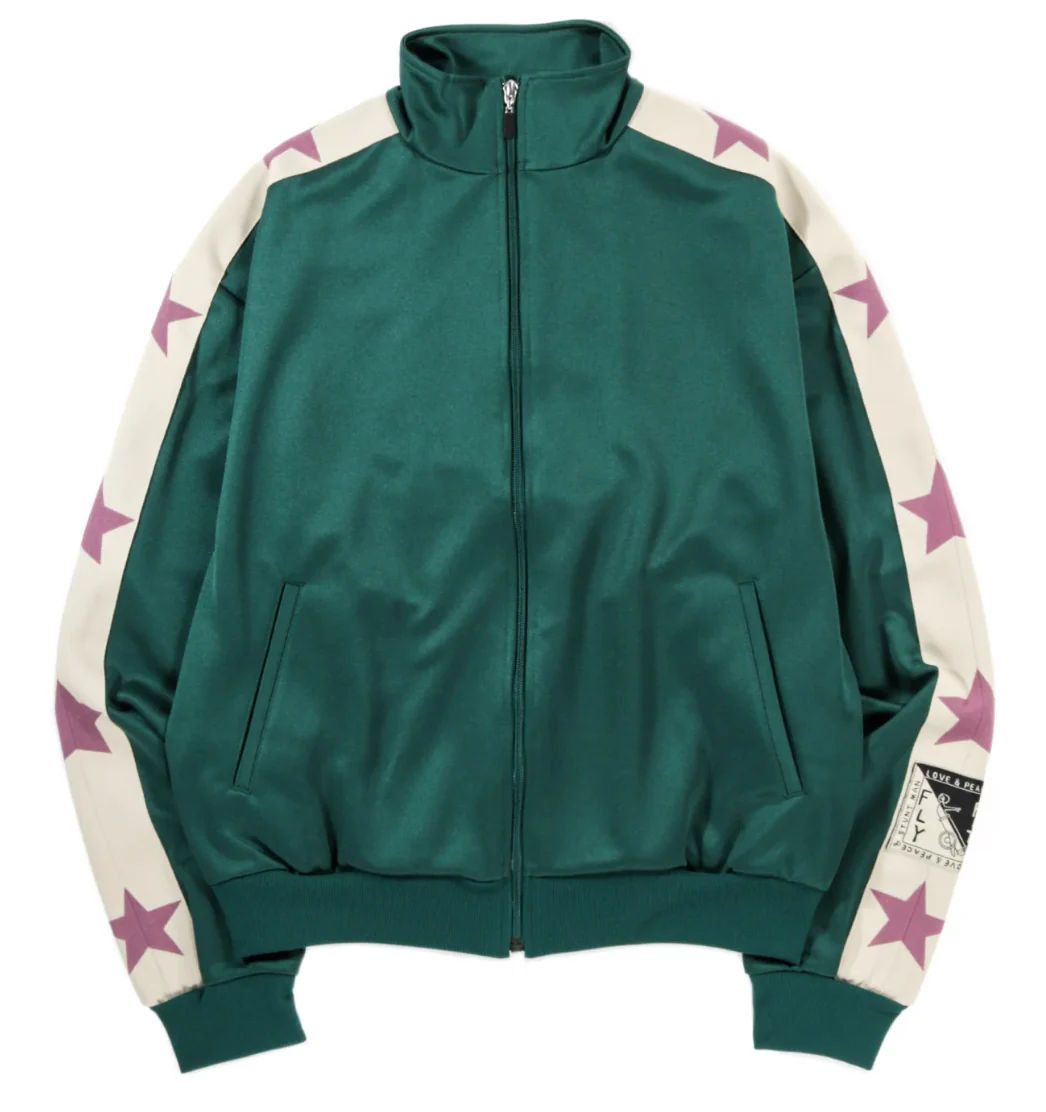 Kapital Star Track Jacket "Green" Size US L / EU 52-54 / 3 - 1 Preview