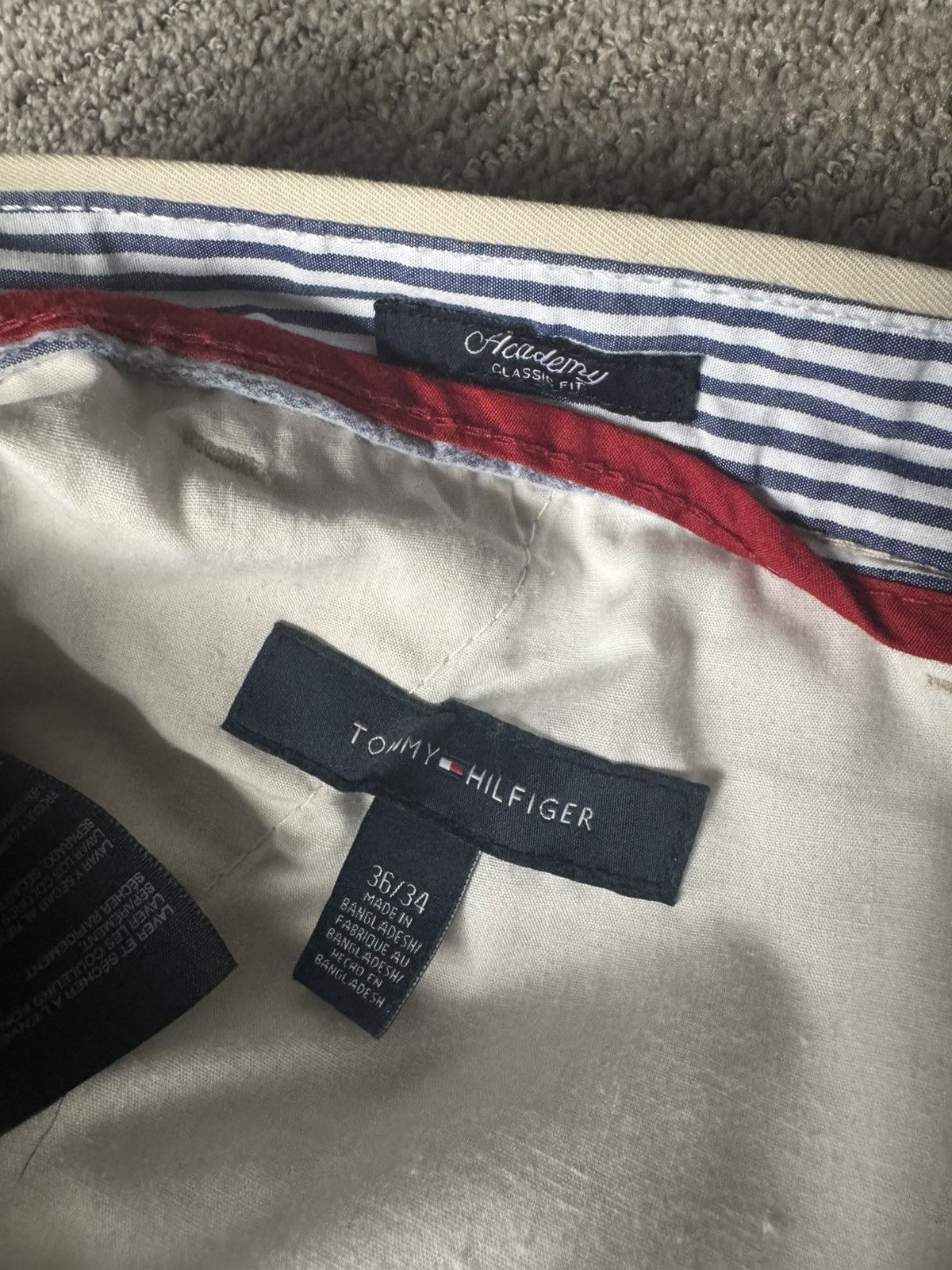 Tommy Hilfiger TALL GUYS!! Tommy Hilfiger Casual Loose Pants Size US 36 / EU 52 - 4 Thumbnail
