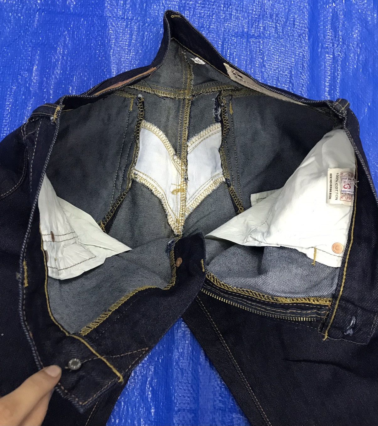Japanese Brand Japanese Brand Daicock Custom Jeans Size US 33 - 9 Thumbnail