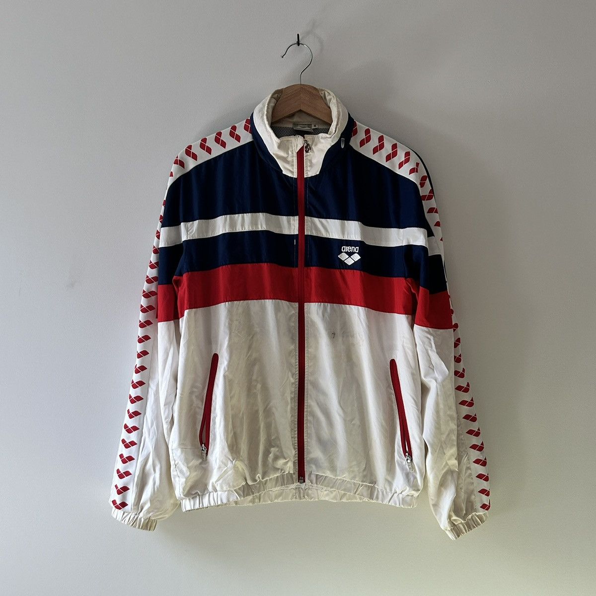 Vintage vintage arena training jacket Size US M / EU 48-50 / 2 - 1 Thumbnail