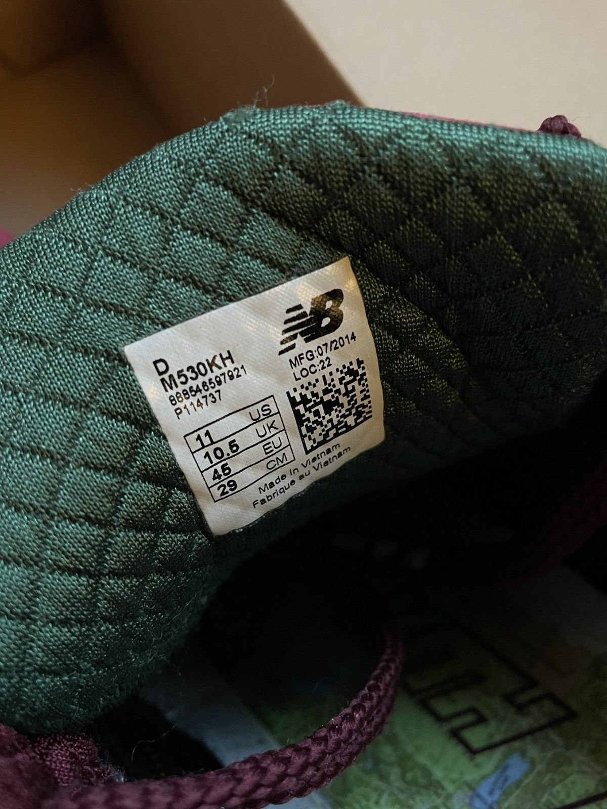 Kith × New Balance × Ronnie Fieg Ronnie Fieg/Kith x New Balance 530 „Central Park" US11 EU45 Size US 11 / EU 44 - 9 Thumbnail
