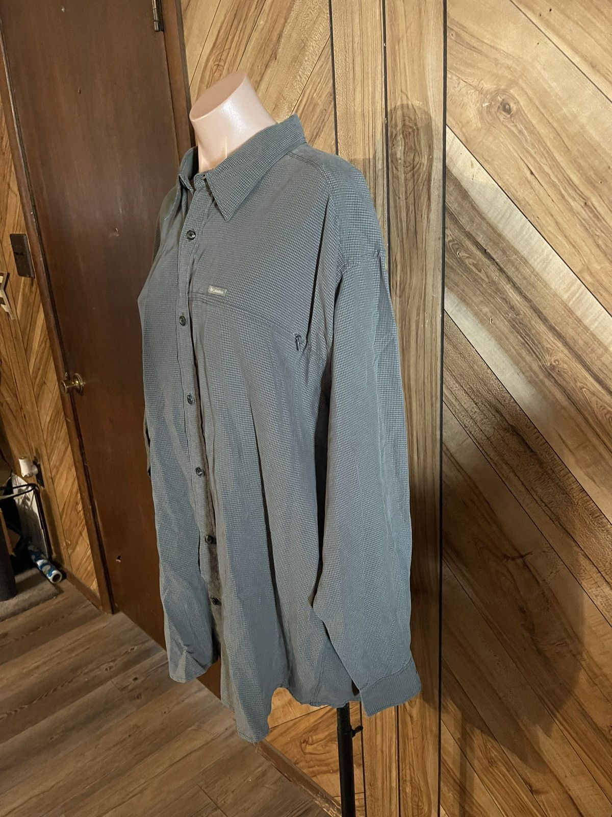Columbia Columbia Men's XXL Long Sleeve Khaki Hiking Fishing Shirt Size US XXL / EU 58 / 5 - 5 Thumbnail