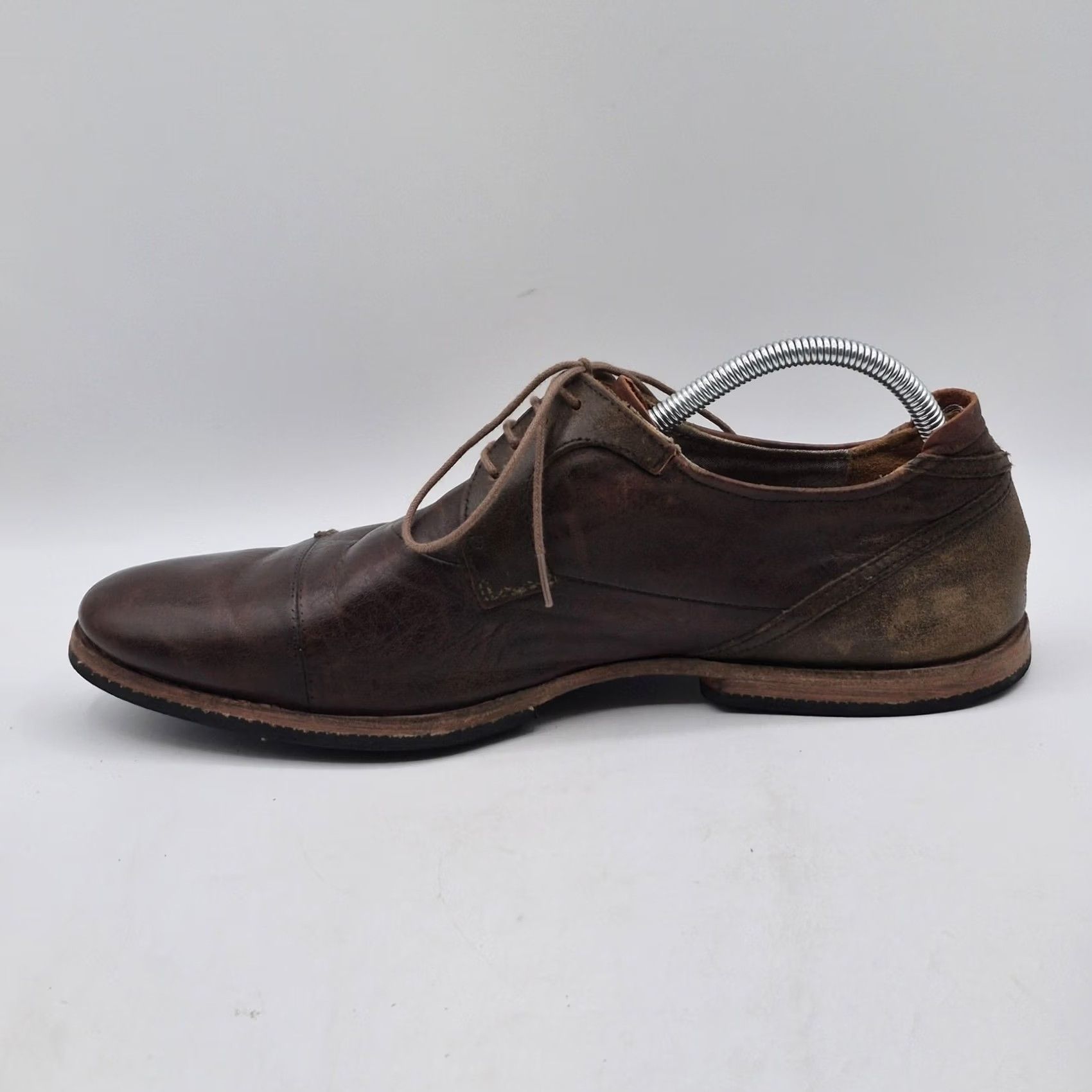 VINTAGE Timberland Boot Company Shoes Mens 10 Brown Leather  display picture 1
