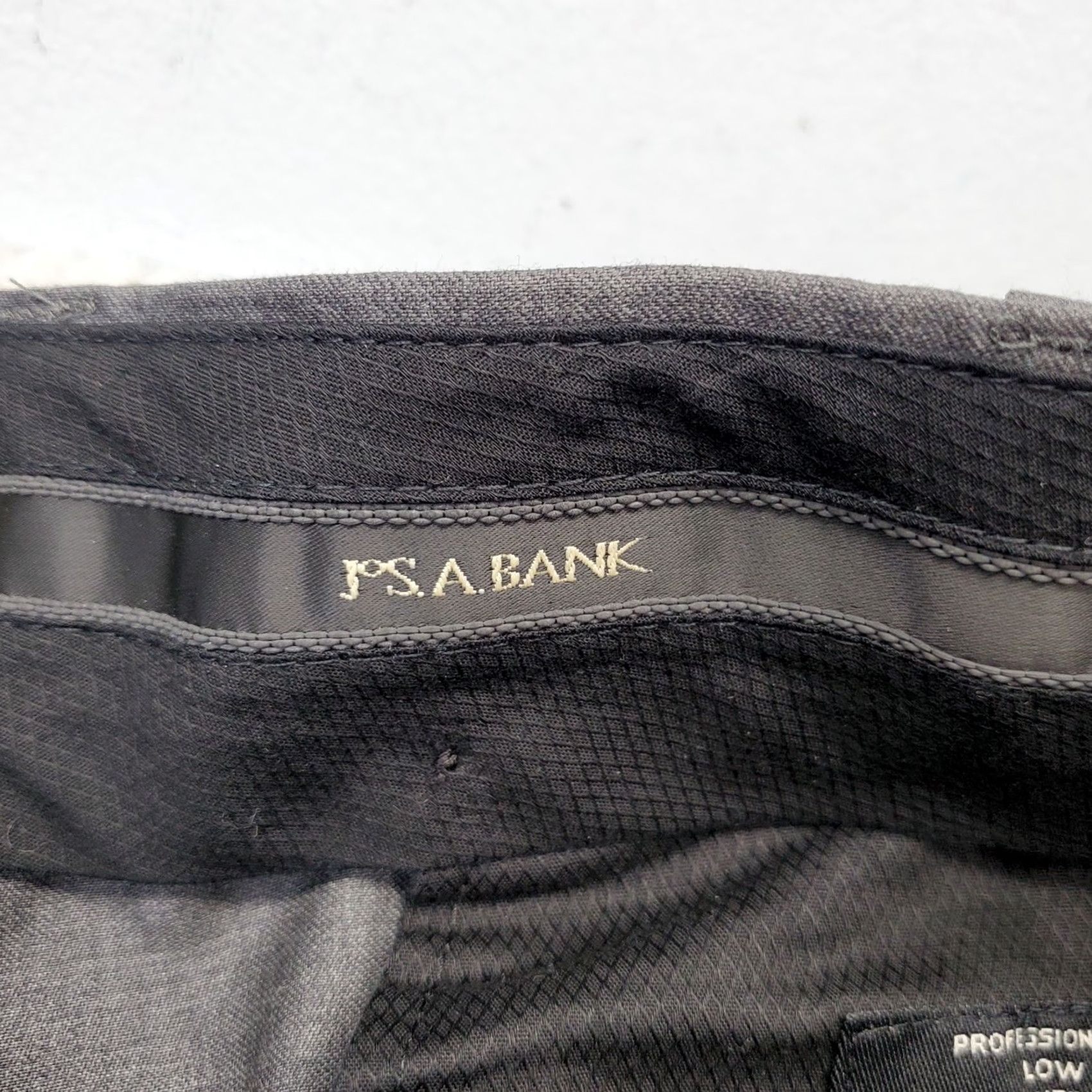 Jos. A. Bank Jos. A. Bank Dress Pants Mens 36x32 Charcoal Tailored Fit Formal Straight Leg Shirt Pants Womens? Size US 36 / EU 52 - 7 Thumbnail