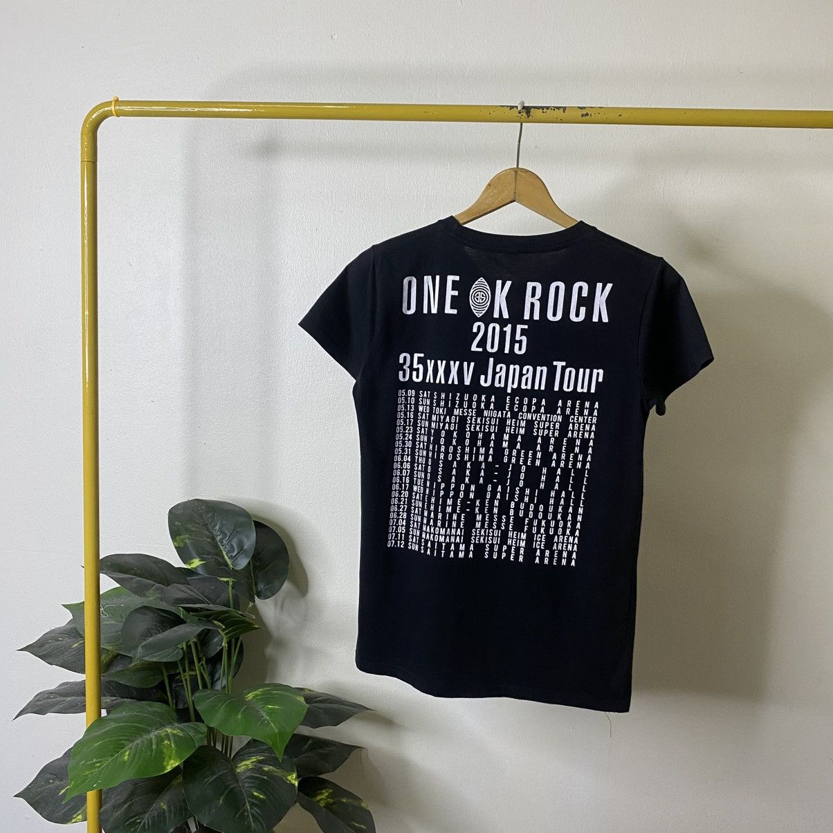 Band Tees Japanese Rock Band ONE OK ROCK 2015 "35xxxv" Japan Tour Tee Size US S / EU 44-46 / 1 - 6 Thumbnail