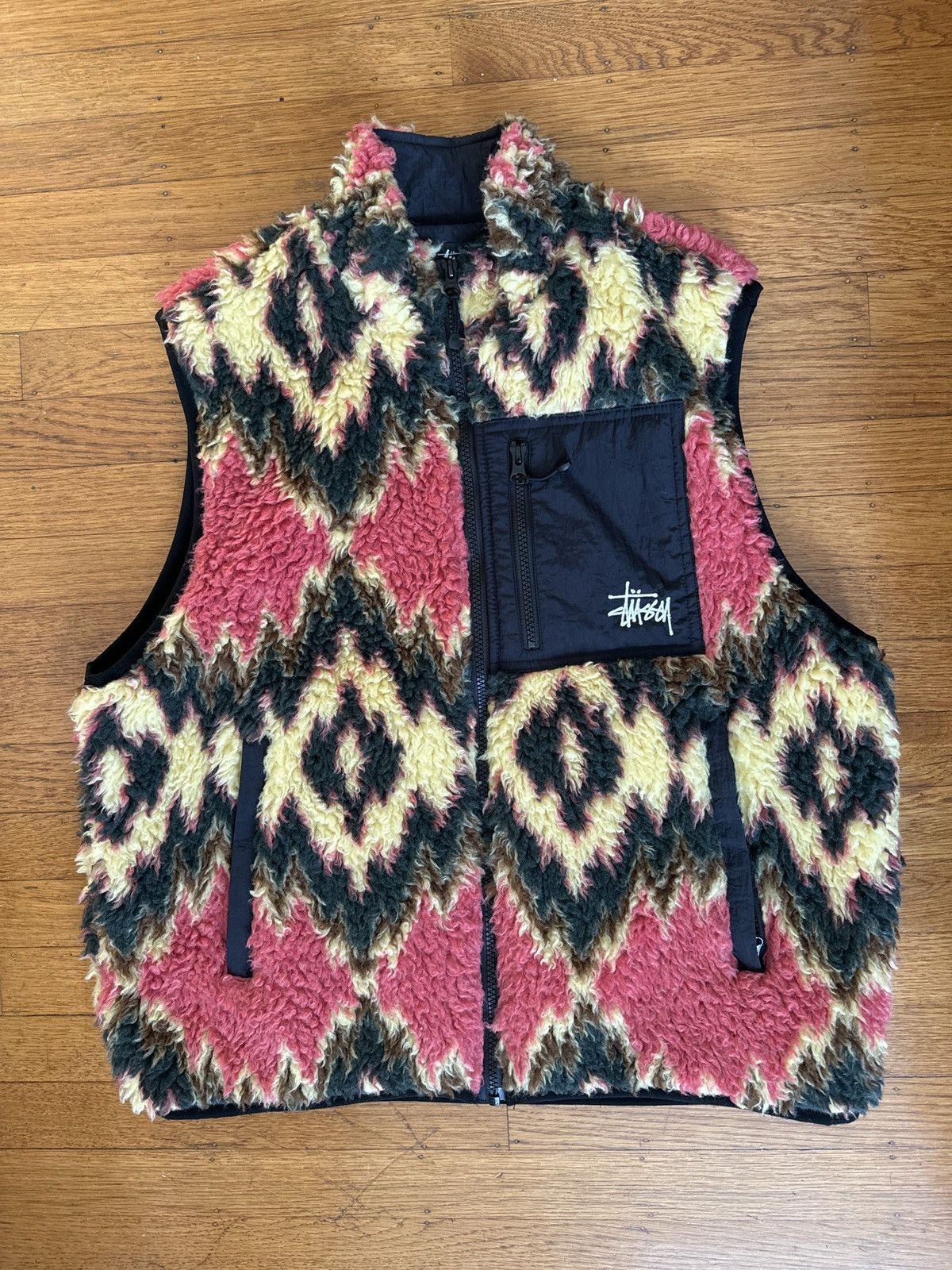 Stussy Stussy Sherpa Vest | Grailed