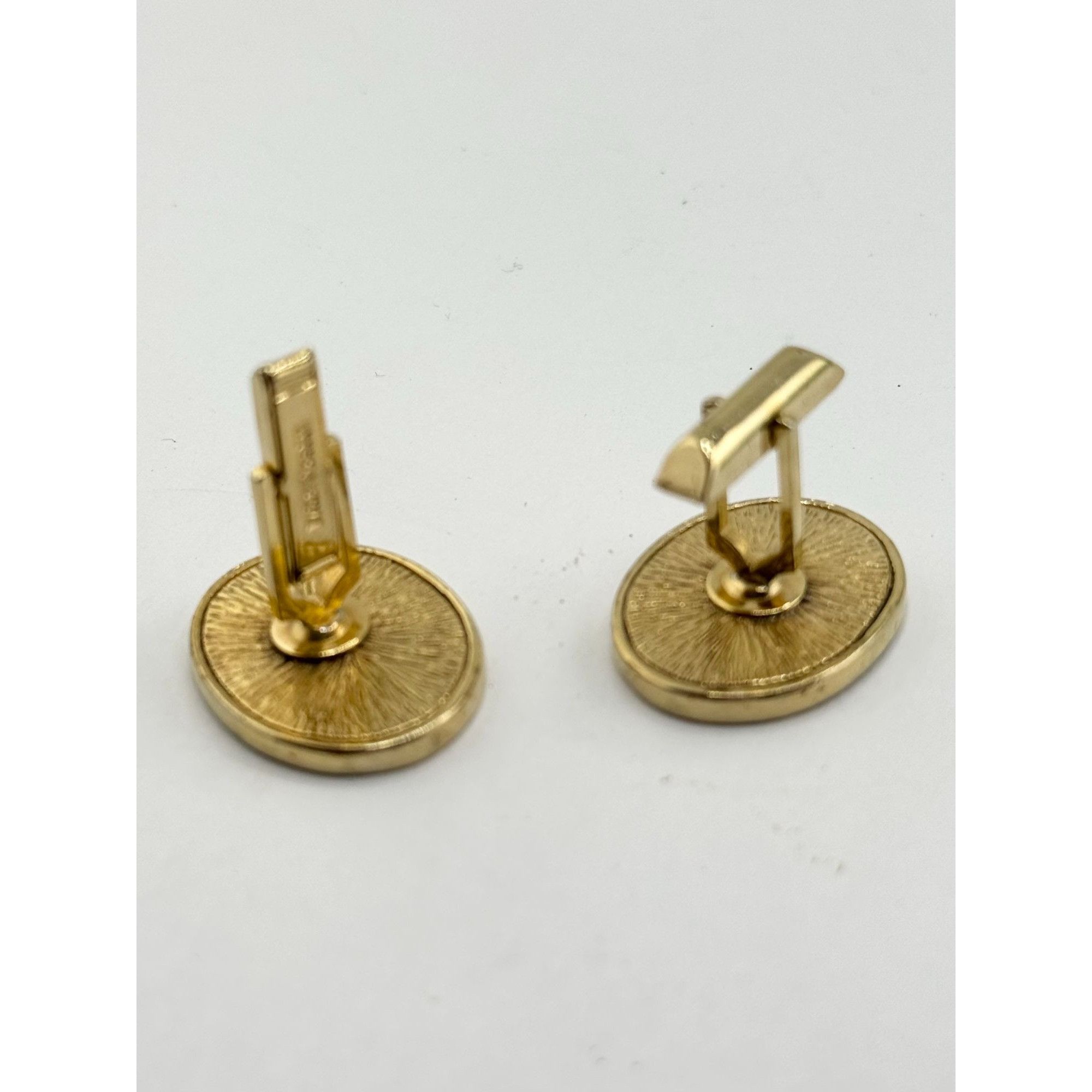 Vintage Vintage Abalone Shell Unisex Cufflinks Size ONE SIZE - 4 Thumbnail