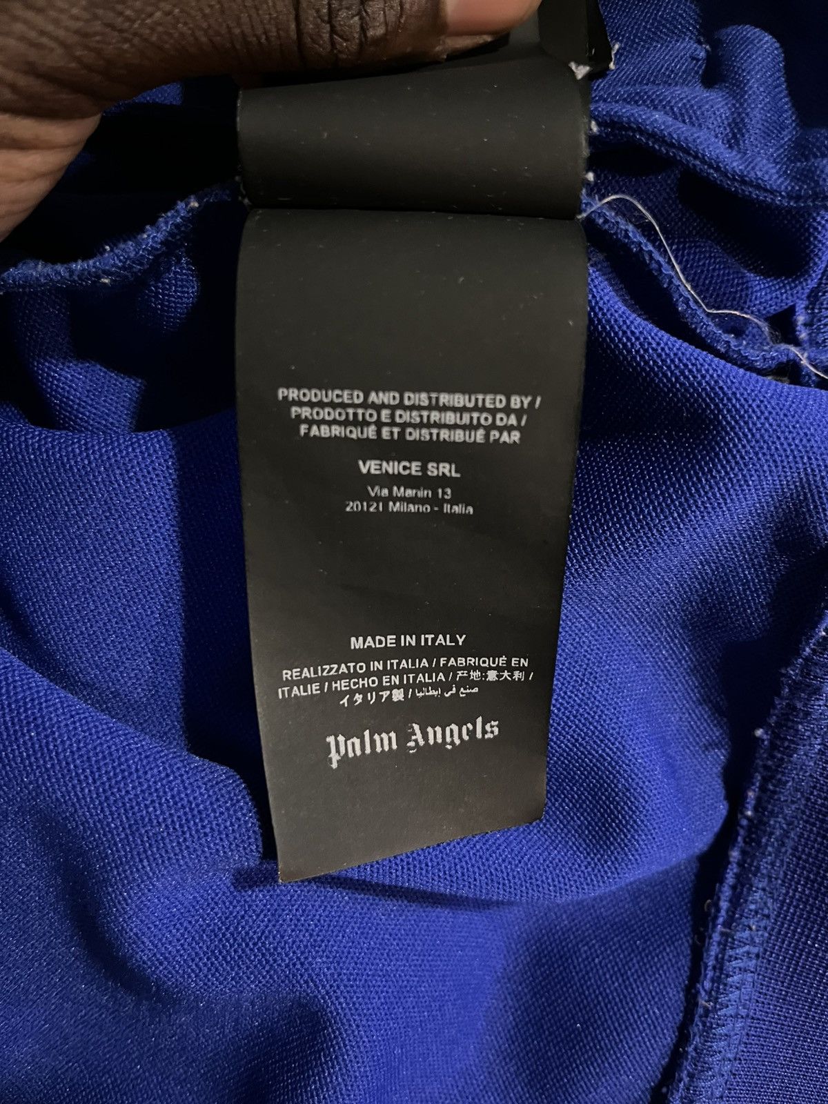 Palm Angels Blue Palm Angels Track Top Size US S / EU 44-46 / 1 - 4 Thumbnail
