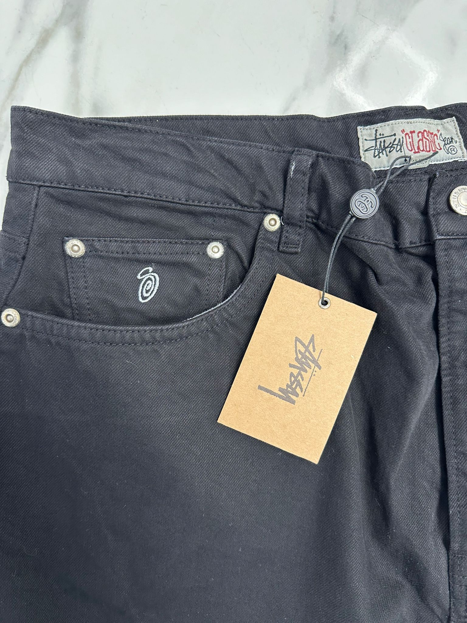 Stussy Stussy Classic Jean Size 38 Black Size US 38 / EU 54 - 2 Thumbnail