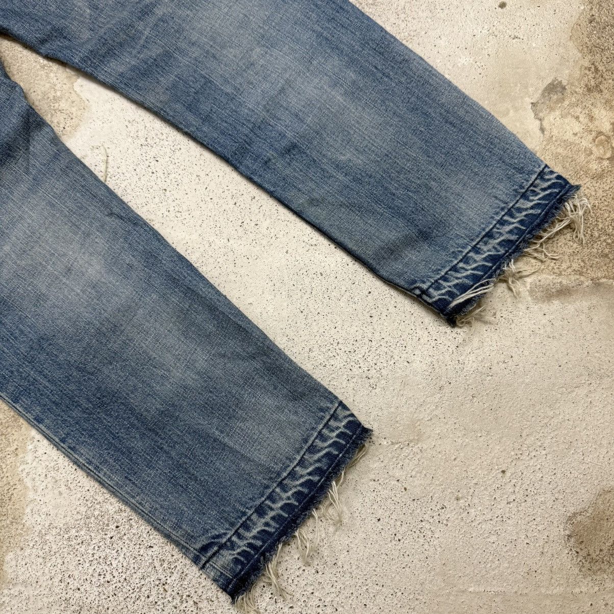 Japanese Brand Freaks Store Distressed Mud Whisker Denim Pants Size 28" / US 6 / IT 42 - 10 Thumbnail
