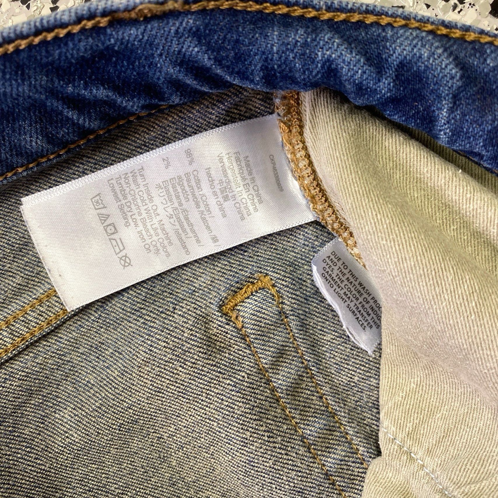 Madewell Madewell Jeans Slim Fit Blue Denim 30x30 Mens Regular Cotton Stretch 5-Pocket Distressed Size US 30 / EU 46 - 4 Thumbnail