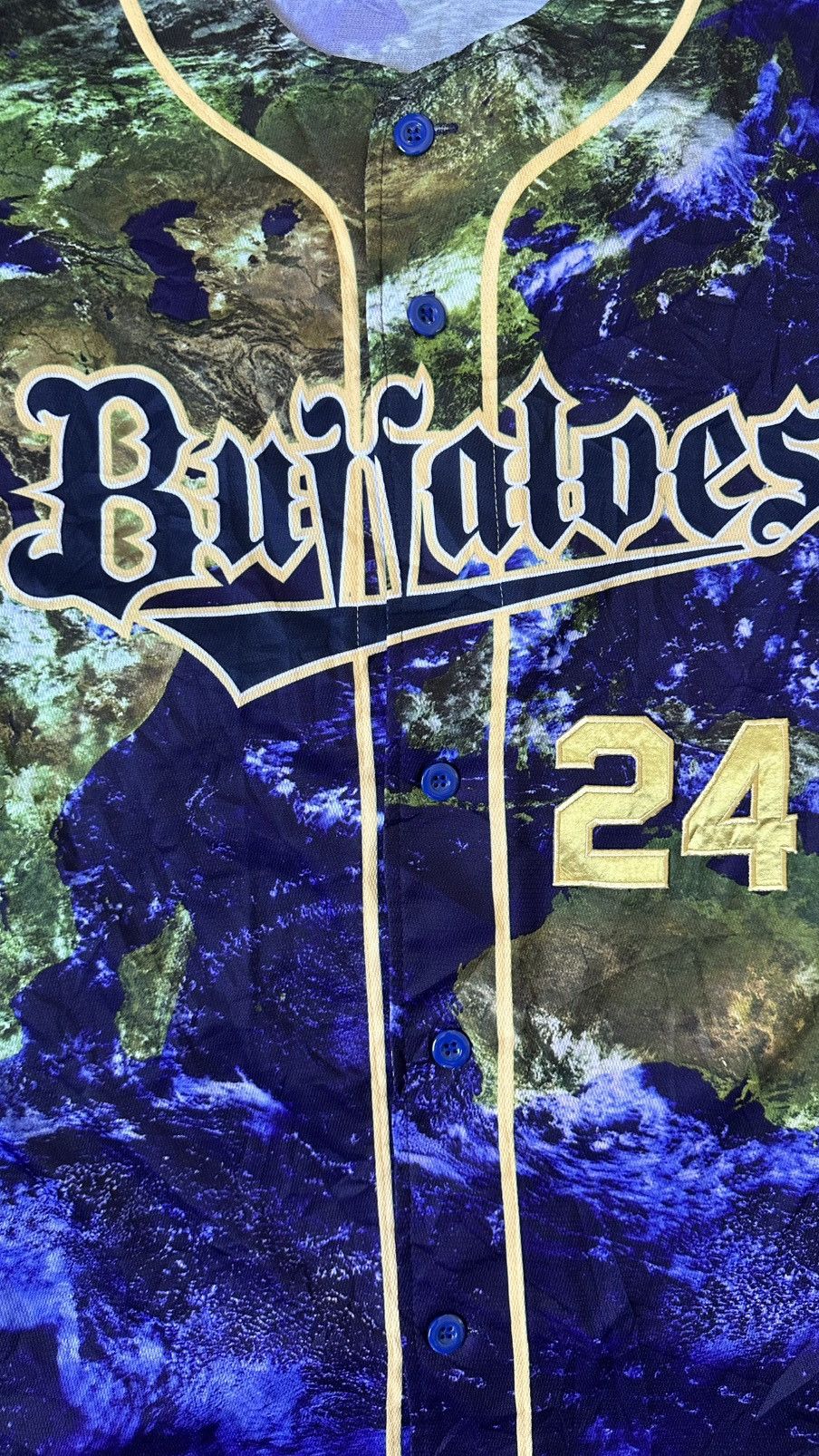Other VINTAGE ORIX BUFFALOES MIYAZAKI JERSEY Size US L / EU 52-54 / 3 - 2 Thumbnail