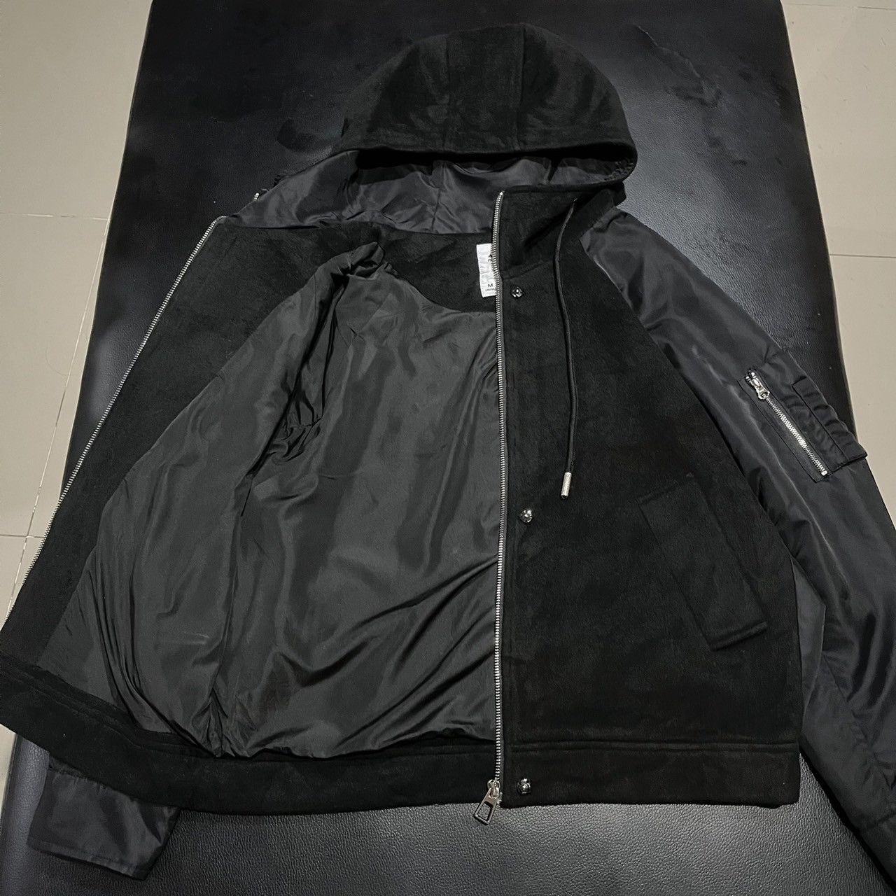 Japanese Brand muguoguomu bomber hooded jacket Size US M / EU 48-50 / 2 - 8 Thumbnail