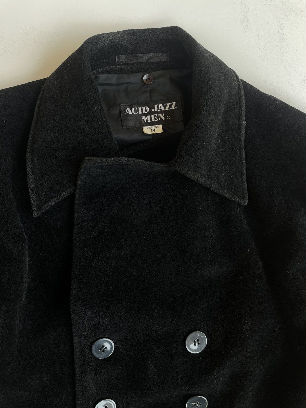 Other Acid Jazz Trench Coat Wool Jacket Size US M / EU 48-50 / 2 - 4 Thumbnail