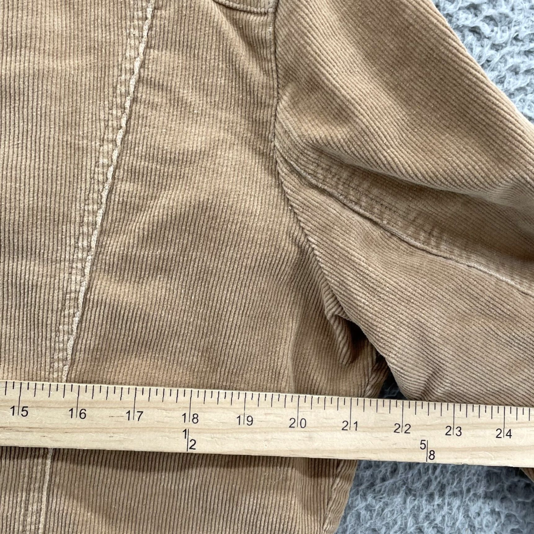 Vintage VINTAGE AMI Corduroy Jacket Womens XL Y2K Boho Classic Boxy Trucker 70s Academia Size XL / US 12-14 / IT 48-50 - 5 Thumbnail