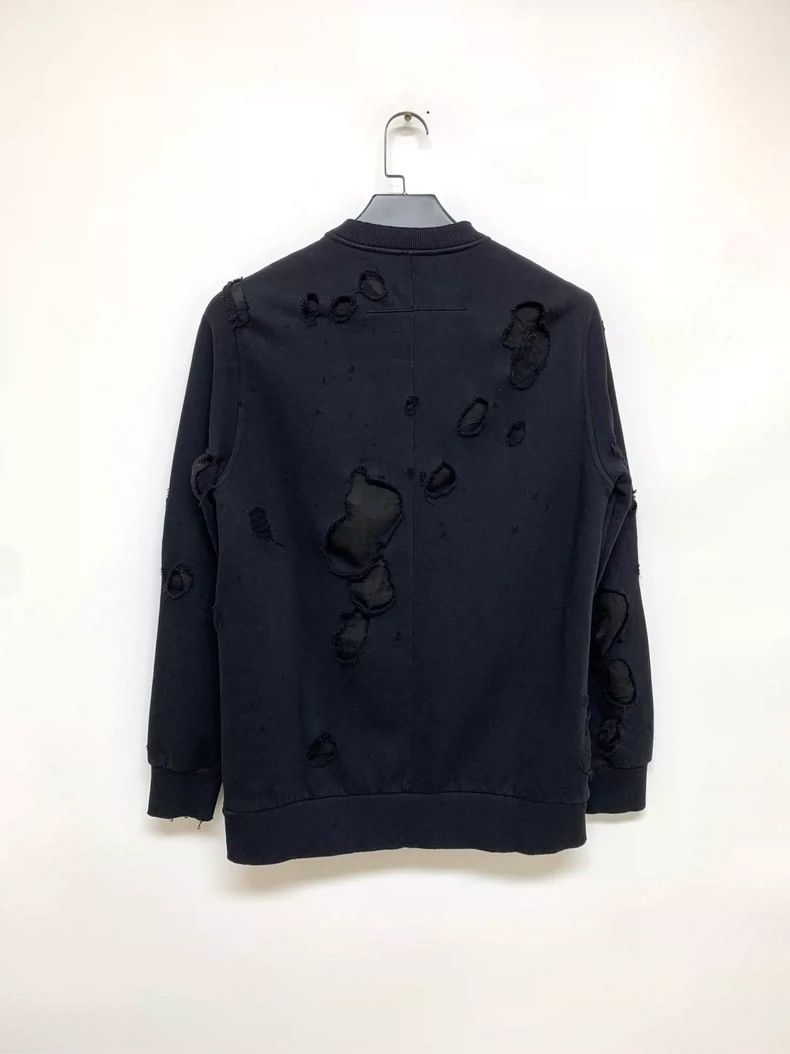 Givenchy Givenchy Size 56Black Five-Star Patchwork Leather Hooded Ja Size US XL / EU 56 / 4 - 2 Thumbnail