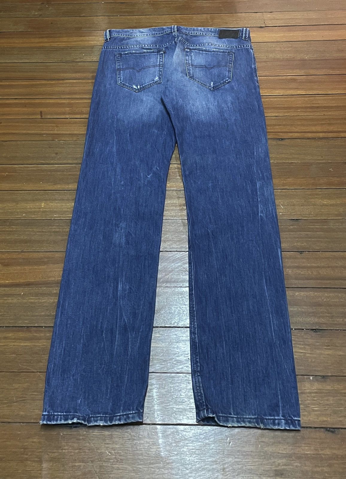Diesel Very Rare Design Vintage Diesel Travar Oversized Jeans 1990s Size US 40 / EU 56 - 2 Thumbnail