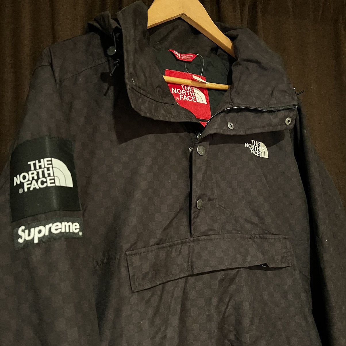 Supreme × The North Face Supreme x The North Face 2011 Checkered Pullover Jacket Size US XL / EU 56 / 4 - 2 Thumbnail