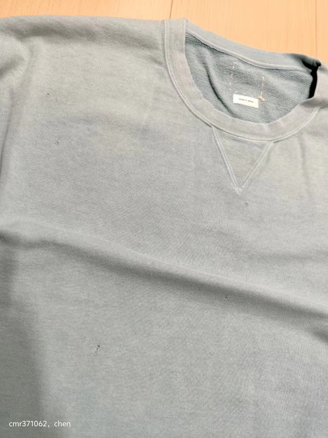 Visvim VISVIM 22SS AMPLUS SWEAT S/S CRASH 7/8 Crash lt blue 2/5 Size US XXL / EU 58 / 5 - 3 Thumbnail