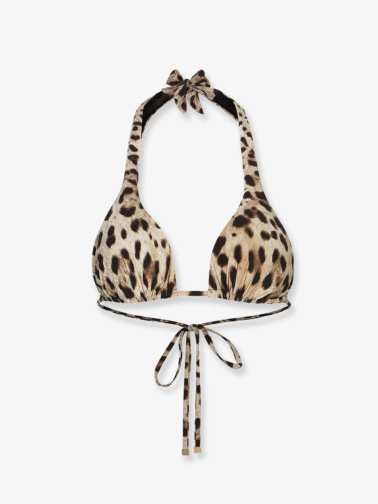 Dolce & Gabbana Bikini Top With Animal Print Size L / US 10 / IT 46 - 1 Thumbnail