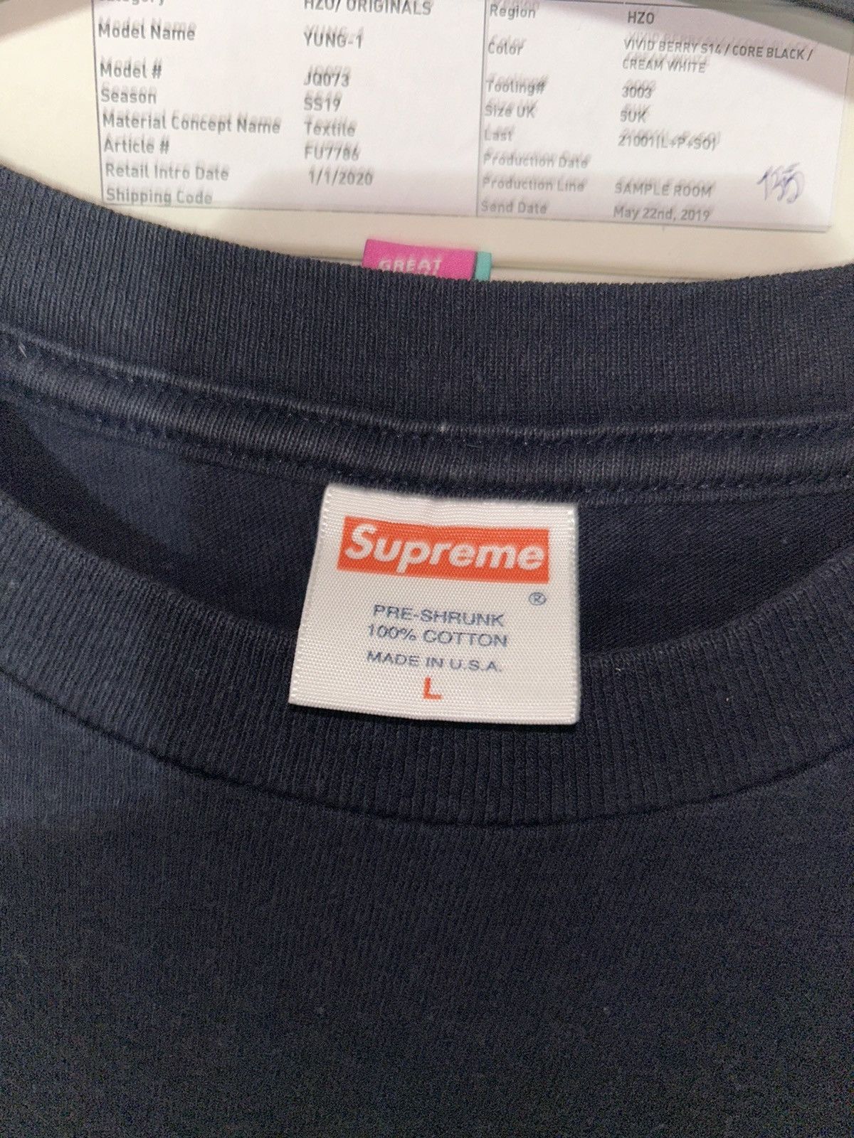 Supreme 2003 Supreme World Class Live In The Full Effect Tee Shirt Size US L / EU 52-54 / 3 - 3 Thumbnail