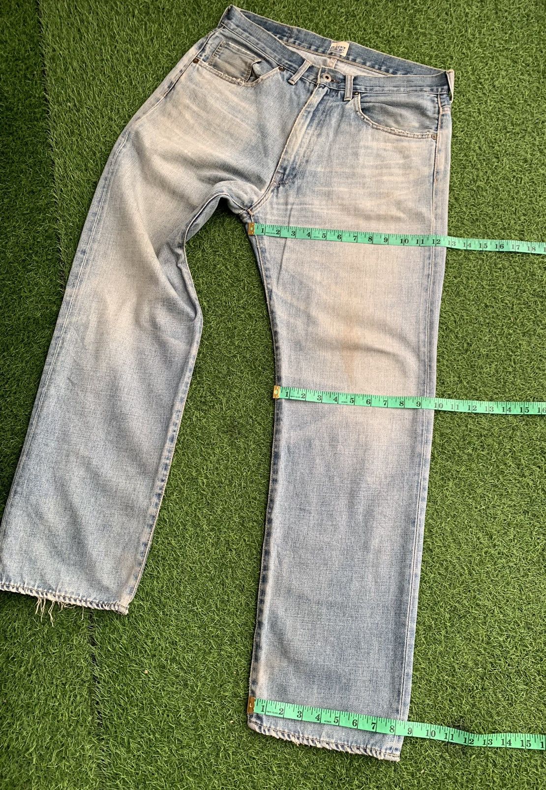 Bape Vintage Bathing Ape Embroidery Back Pocket Jeans Size US 33 - 22 Thumbnail