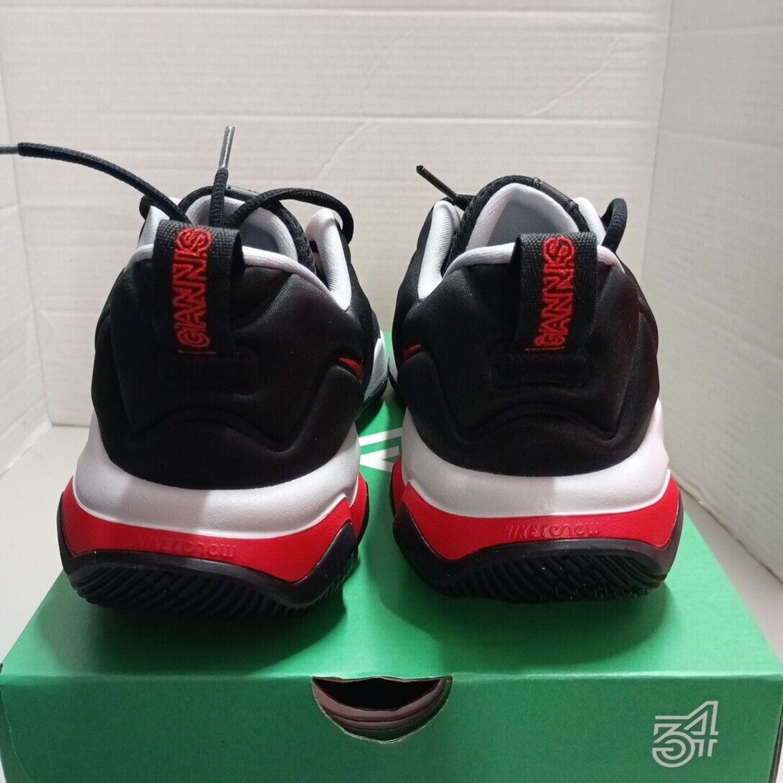 Nike Nike Giannis Immortality 3 Men's 10.5 Black University Red Size US 10.5 / EU 43-44 - 3 Thumbnail